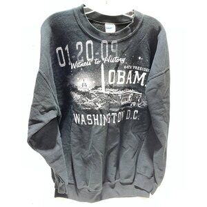 Barack Obama Sweatshirt Men's XL 44th President